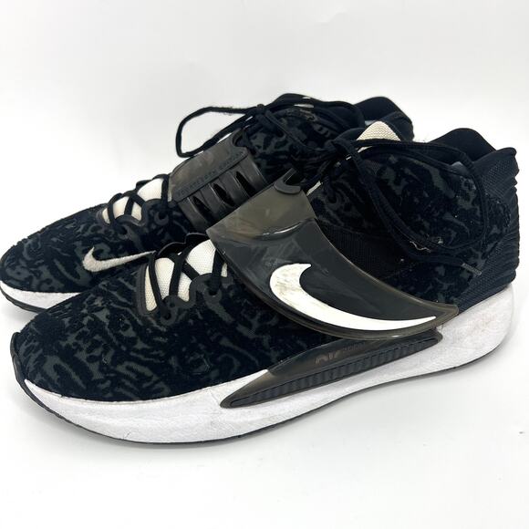 Nike Mens DM5040-001 KD 14 TB Promo Black White Basketball Shoes Size 15 - Picture 13 of 13